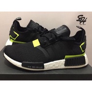 ADIDAS ORIGINALS NMD R1 BLACK VOLT 黑 螢光綠 慢跑鞋 BD7751