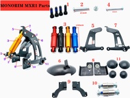 【Be worth】 Monorim Mxr1 Rear Suspension Parts For Ninebot Max G30 G30d G30lp Rear Shock Absorber Replacement Accessories