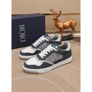 Christian Dior B27 Casual White Sneakers - Unisex Thick Sole