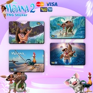 Moana 2 TNG Pelekat - Tng Touch N Go/Bank kad pelekat pelindung (Beli 4 Percuma 1)(TNG Sticker)