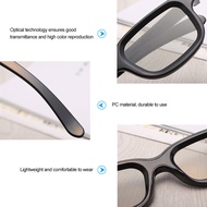 4Pcs Polarized Passive 3D Glasses for 3D TV Real 3D Cinemas for Sony Panasonic 3D Gaming and TV Frame