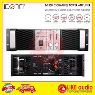 DENN T-1300 2-CHANNEL POWER AMPLIFIER