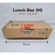 Lunch Box Kraft M - 10pcs