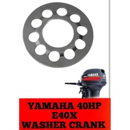 YAMAHA OBM 40HP washer 66T-11565 E40X # 2 STROKE OUTBOARD ENGINE PART