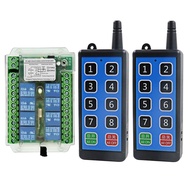 (RPYS) 8 Channel Wireless Rf Remote Control Switch 12V/24V/36V 433MHz Remote Cont Wireless Remote Mo