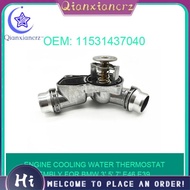 11537509227 Car Aluminium Cooling Water Thermostat Assembly for     3' 5' 7' E46 E39 X5 X3 Z3 Z4 330