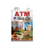 เอทีเอ็ม น้ำมันรักษาเนื้อไม้ ATM Teak Oil3.5 ลิตร