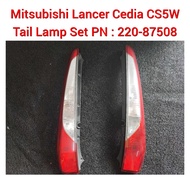 Mitsubishi Lancer Cedia CS5W Tail Lamp / Rear Light / Lampu Belakang PN: KOITO 220-87508