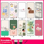 For 6.5 inch OPPO A5 2020/A9 2020/A11X/A31 2020/F7/ F9/F9 Pro/A7X/F11 Mobile phone case silicone soft cover, with the same bracket and rope