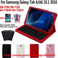 Detach Bluetooth Keyboard Case for Samsung Galaxy Tab A A6 10.1 2016 SM T580 T585 T580N T585N Keyboa