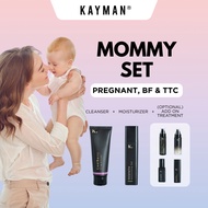 KAYMAN Mommy Skincare Set - Pregnant, BF & TTC Friendly