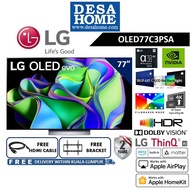 [FREE DELIVERY WITHIN KL] LG OLED77C3PSA REPLACE OLED77C2PSA 77" C3 4K SMART SELF-FIT OLED Evo TV [FREE HDMI CABLE &amp; TV BRACKET]
