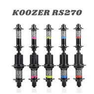 Koozer Newest RS270 48 Clicks 4 Bearings 4 Pawls Road Bike 20 24H Bicycle Hub 700c rim brake j spoke