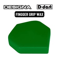 DESIGNA DART ACCESSORY - GREEN FINGGER GRIP WAX INCREASE DART GRIP CONTROL