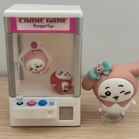 In Stock TOYS SPIRITS Japan Mini Claw Machine Model - Gashapon Display Stand Micro Diorama for Colle