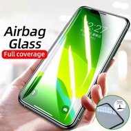 iPhone 6 6S 6 Plus 6S Plus 7 7 Plus 8 8 Plus X XS XR XS Max SE 2020 18D AirBag Edge Protective Full Cover Tempered Glass