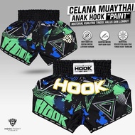 CELANA MUAY THAI ANAK HOOK FIGHT GEAR CTK002, MUAY THAI SHORTS KIDS, CELANA MUAYTHAI ANAK