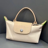 Longchamp Le Pliage Green 17 櫻花粉 手袋 藕粉