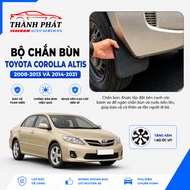 Toyota Corolla Altis 2008-2021 Mud Flaps Full Set of 4 Wheels - Screws Included - High Quality ABS P