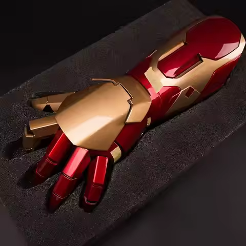 Iron Man Mk5 Mk50 Helmet Wearable Collectible Intelligent Voice Controlled Opening Closing Deformati