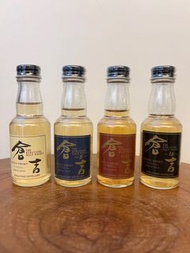 倉吉 威力忌NY, 8年，12年，18年 50ml 酒版 whisky