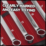 IMUTO Professional Wrench Tool Set 14pcs 8-24mm Steel Dual Purpose Combination Allen Wrench Set