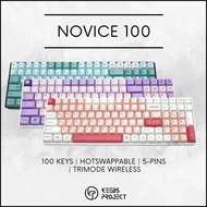 [READY STOCK] NOVICE 100 SERIES BY CIY Mechanical Keyboard 100 Keys 96% Compact Mechanical Keyboard 