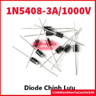 Package of 10 1N5408 - Rectifier Diode 3A/1000V IN5408 DIP Pin 5408