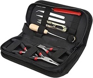 Jewelry Crafting Tools Set - 10Pcs Including Pliers, Scissors & Crafting Blade - Sturdy Steel Kit fo
