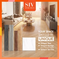 SIV Vinyl Flooring Lantai Vinyl Vinyl Floor Vinyl Floor Sticker Kayu Self-adhesive Floor Tiles 地板貼