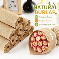 100% Jute Burlap Hessian Cloth Food Photography Backdrop, Rustic Photo Prop Background Fabric