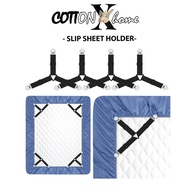 Premium Bedsheet clipper Triangle Bed Mattress Sheet Clips Grippers/Klip Lembaran Tilam Tempat Tidur