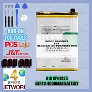 OPPO A1K CPH1923 BLP711 4000mAh Battery BATERI BLP 711 (4000 mAh) BATTERI BATERY Charger board port 