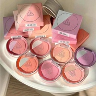 NEW 3CE Blushlighter 4.3g Blush with Highlighter Convenient Compact Lazy Talk Slick Coral Flush Beig