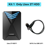 Launchbox 2T Game Hard Drive Disk For PS4/PS3/PS2/Wii/Wiiu/GAMECUBE Etc With 4200+ 3D/PC Games Porta