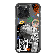 HI-SHIELD Stylish เคสใสกันกระแทก iPhone รุ่น Greek1 [เคส iPhone15][เคส iPhone14][เคส iPhone13]