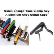 Quick Change Tune Clamp Key Guitar Capo Acoustic Aluminium Alloy 2059.1