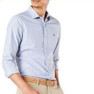 Dockers Men's Long Sleeve Slim Poplin Woven Shirt