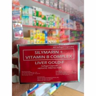 Liver Gold-F Silymarin + B-Complex 60's Softgel Capsule