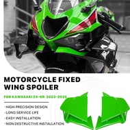 Motorcycle Accessories ZX6R Wings Fixed Wind Wings For Kawasaki ZX 6R Ninja ZX-6R 2023-2025 Fairing 