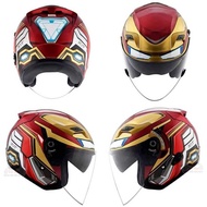 KYT Venom Iron Man helmet (Marvel Series) Double Visor helmet