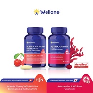 WELLANE Set Everyday Glow l Acerola Cherry Plus + Astaxanthin 6 mg.