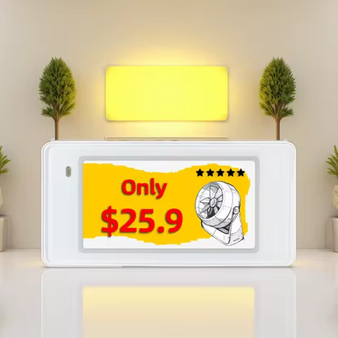 Retail Small 2.13" Electronic Shelf Price Label Price hang Tag Ble Price Tag