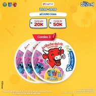 Combo 3 Phô mai Con Bò Cười 24 miếng 336G