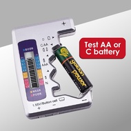 WER Digital Battery Tester Capacity Detector For C D N AA AAA 9V 6F22 1.55V Button Batteries 1Pc