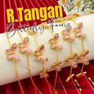 Rantai Tangan Butterfly Fairy emas 916 Rantai Tangan Emas 916 Gelang tangan emas 916 emas 916 origin