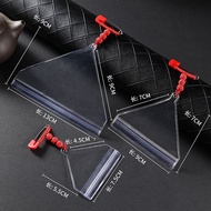 Triangle Waterproof Bag Transparent Ping An Fu Protective Bag Red String Pin Soft Rubber Protective 