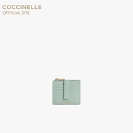 COCCINELLE กระเป๋าสตางค์ผู้หญิง รุ่น METALLIC WALLET 11F701 สี AQUAMARINE