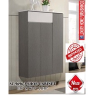 WALL  SHOE CABINET 3 Doors (Open) 9696, L34" H4ft, waterproof and scratch-resistant KOREA Imported, 