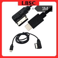 USB 3.1 Type C to Media In AMI MDI Charger Cable Cord For VW AUDI Q5 Q7 Macbook